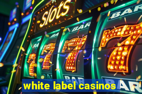 white label casinos